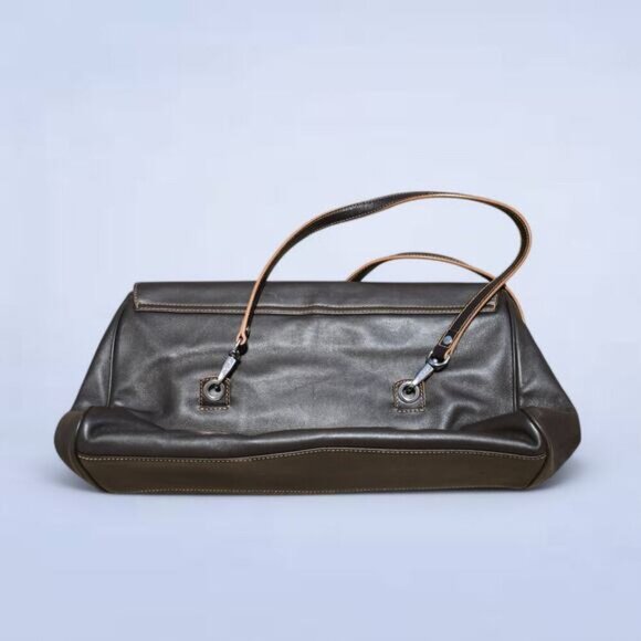 Lauren Ralph Lauren Brown Leather Purse - Picture 6 of 12